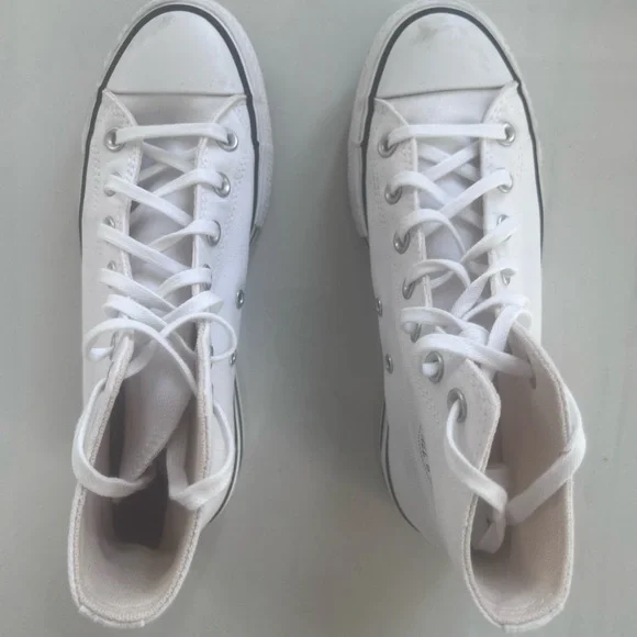 Converse Chuck Taylor All Star High-Top Platform Sneaker Size 7 - Picture 2 of 13
